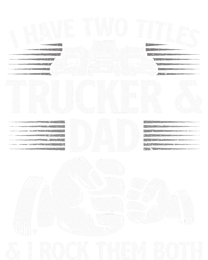 Funny Truck Driver Art Dad Trucker Men Truck Driving Lover Kids T-Shirt