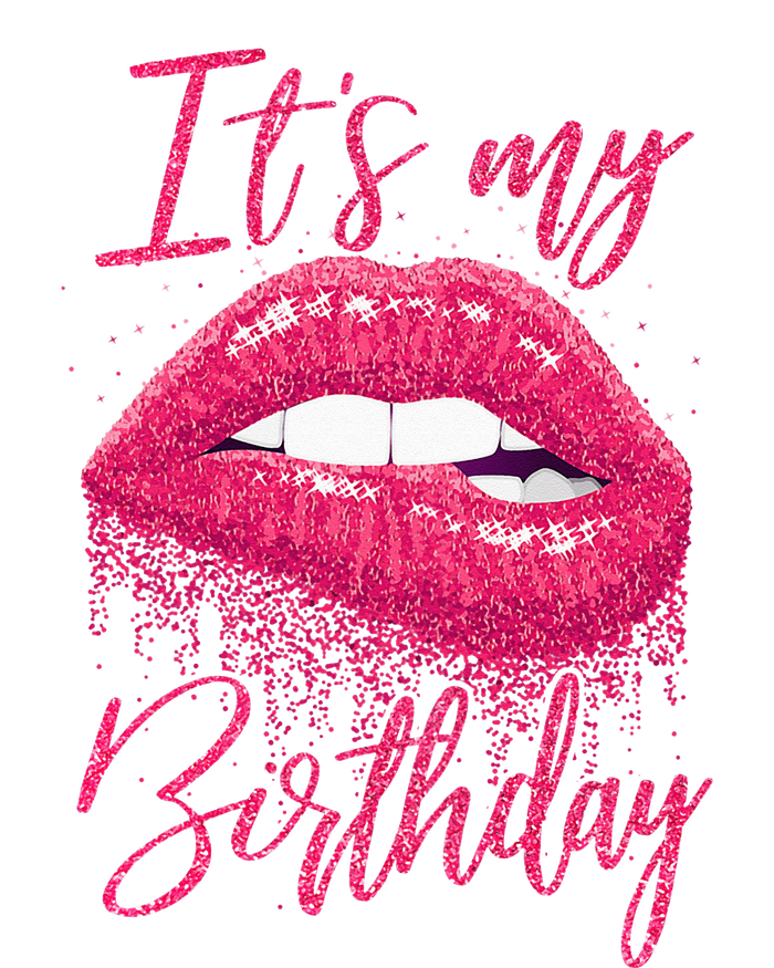 Its My Birthday For Women Gift For Mom Wife Gigi Birthday Women's V-Neck T-Shirt