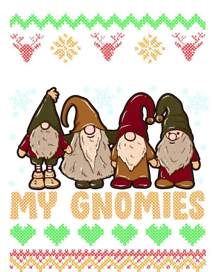 Hangin With My Gnomies Adorable Christmas Gnome Lover Great Gift Tie-Dye T-Shirt