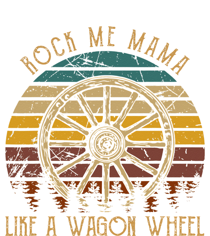 Rock Music Me Mama Like A Wagons Wheel Musician Love Country T-Shirt