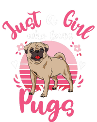 Kids Pug Just A Girl Who Loves Pugs T-Shirt