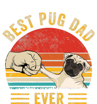 Vintage Best Pug Dad Ever Pug Lover Fathers Day T-Shirt