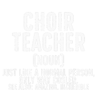 Choir Teacher Definition Choir Teaching T-Shirt