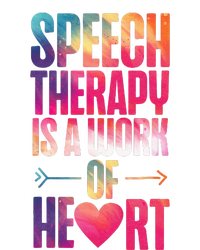 Speech Therapist Therapy Assistant SLP Watercolor Speech Metallic Star Ornament