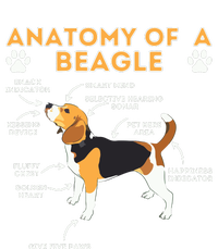 Anatomy Of A Beagle Funny Beagle Dog Lover Pet Owner T-Shirt