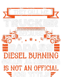 Truck Driver Funny Big Trucking Badass Diesel Trucker Ladies Long Sleeve Shirt