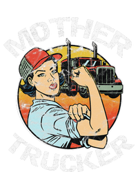 Mother Trucker Female CDL Semi Truck Driver Tank Top