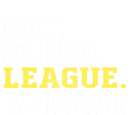 Eat Sleep League Repeat Sports Game Gaming Gift Funny Gift Toddler T-Shirt