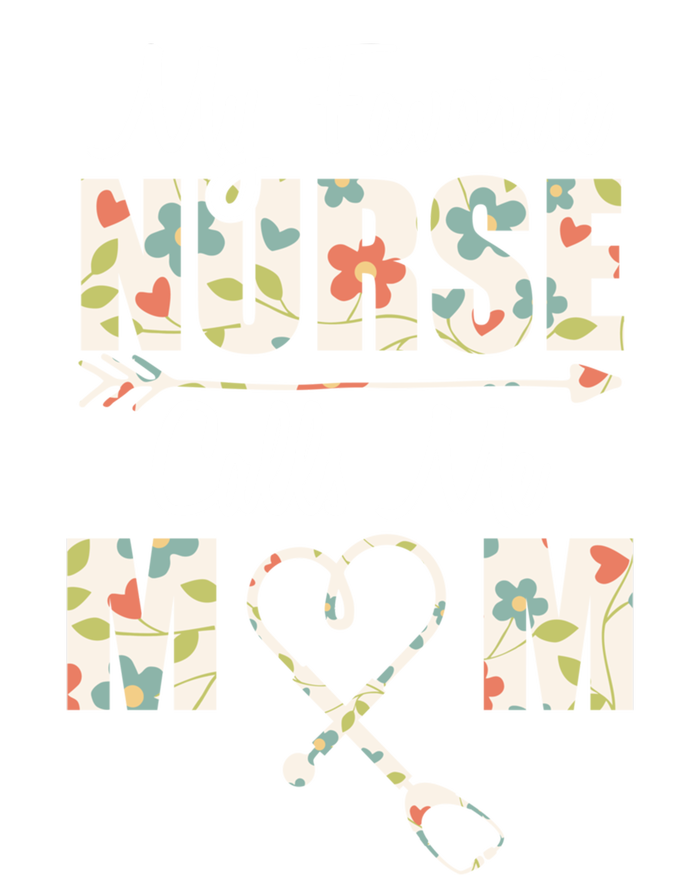 My Favorite Nurse Calls Me Mom Funny Nurse Mother Gift V-Neck T-Shirt