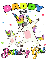 Daddy of the Birthday Girl Dabbing Unicorn Princess and Dad Insulated Varsity Jacket