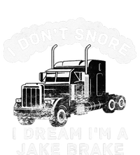 I Don't Snore I Dream I'm A Jake Brake Trucker Wool Snapback Cap