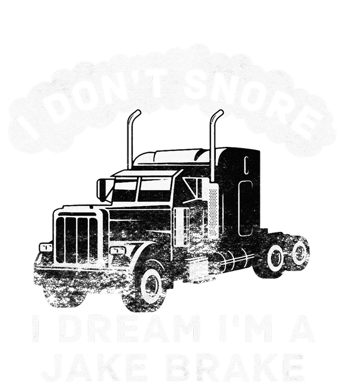 I Don't Snore I Dream I'm A Jake Brake Trucker Wool Snapback Cap