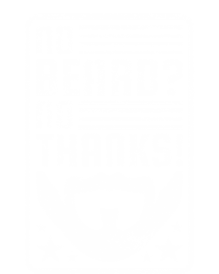 No Beard No Thanks Gift Kids T-Shirt