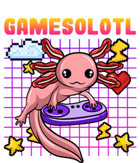 Gamer Axolotl Gamesolotl Kawaii Games Pastel Anime Fish Gift Women's V-Neck T-Shirt