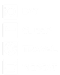 Eat Sleep Travel Repeat Gift T-Shirt