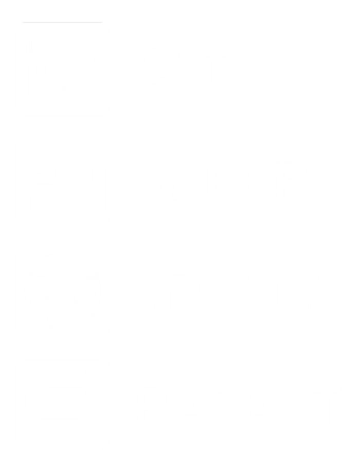 Eat Sleep Travel Repeat Gift T-Shirt