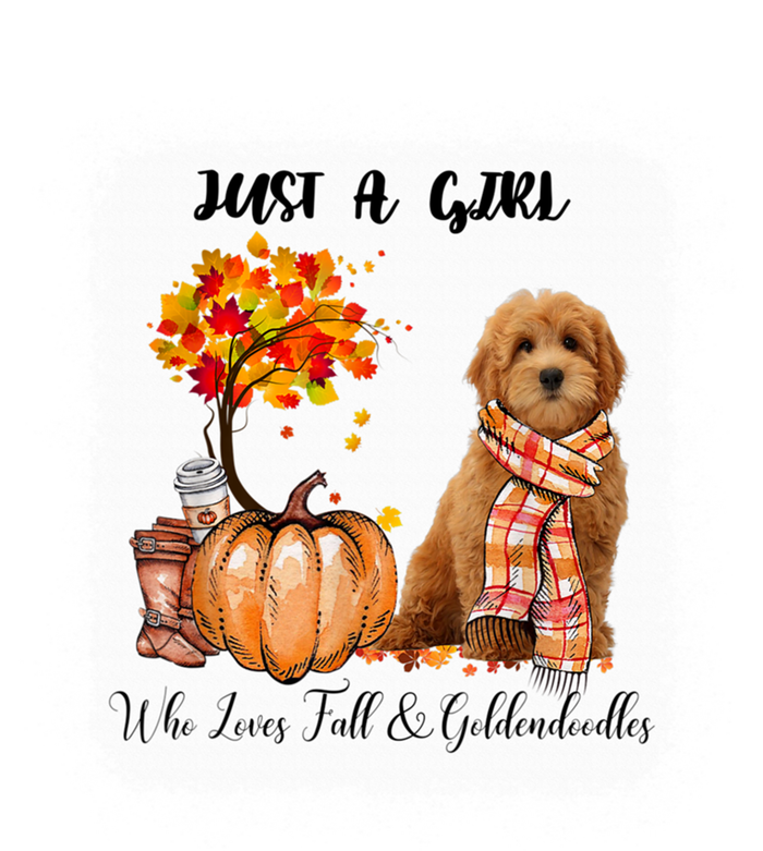 Girl Who Loves Fall And Goldendoodles Gift Tie-Dye Long Sleeve Shirt