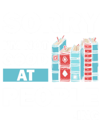 Sorry Im Not Good At People Ing Funny Librarian Funny Gift Funny Gift Women's V-Neck T-Shirt