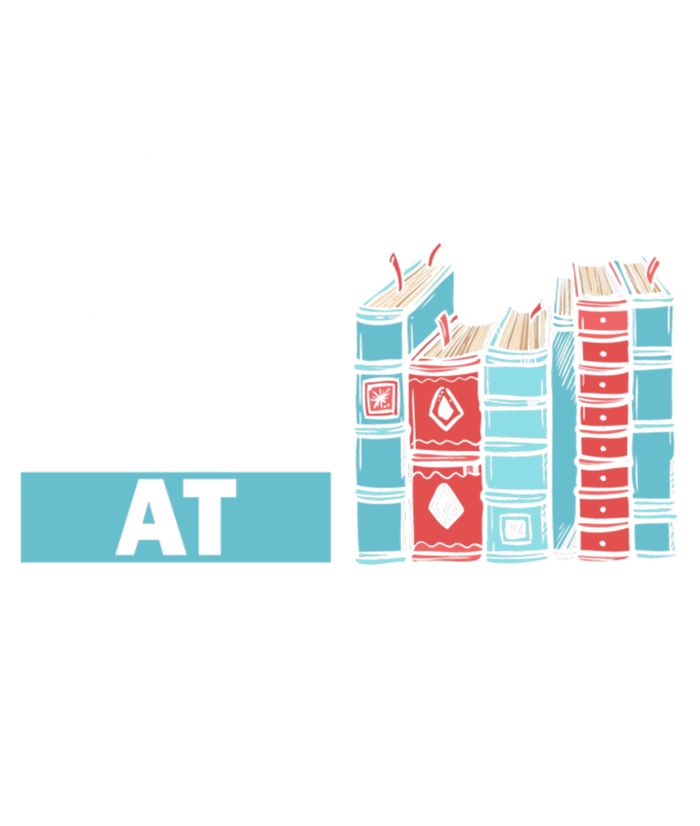 Sorry Im Not Good At People Ing Funny Librarian Funny Gift Funny Gift Women's V-Neck T-Shirt