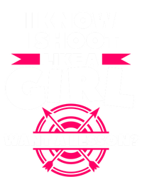 I Know I Shoot Like A Want A Lesson Bow Hunting Gift T-Shirt