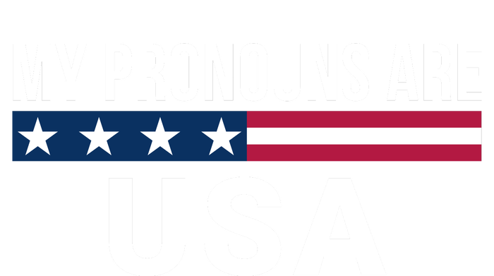 My Pronouns Are USA We The People 1776 USA Flag 4th Of July We The People Long Sleeve Pajama Set