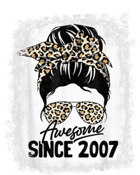 15 Years Old Awesome Since 2007 Leopard 15th Birthday Women's T-Shirt