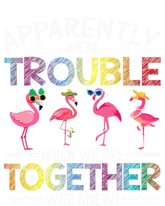 Apparently Were Trouble When We Are Together Who Knew Funny T-Shirt