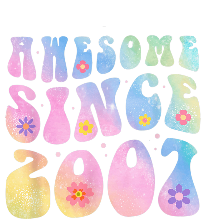 16 Year Old Awesome Since 2007 Tie Dye Flowers 16th Birthday T-Shirt