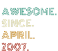 16 Years Old Awesome Since April 2007 16th Birthday Premium T-Shirt