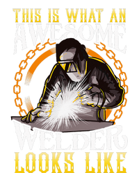 Cute This Is What An Awesome Welder Looks Like Welding Women’s Perfect Tri Rocker Tank