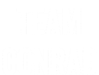 Team Conrad Go Conrad Supporter Cheer Fan T-Shirt