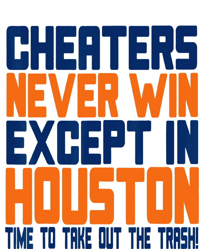 Cheaters Never Win Except In Houston Baseball Cheat Funny Premium T-Shirt