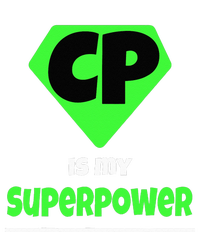 Cerebral Palsy Brain Damage Awareness CP Is My Superpower PosiCharge Competitor Tank