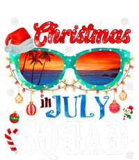 Christmas In July Squad Sunglasses Summer Beach Funny Xmas Baby Long Sleeve Bodysuit