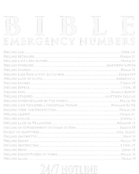 Bible Emergency Hotline Numbers Cool Christian Toddler Fine Jersey T-Shirt