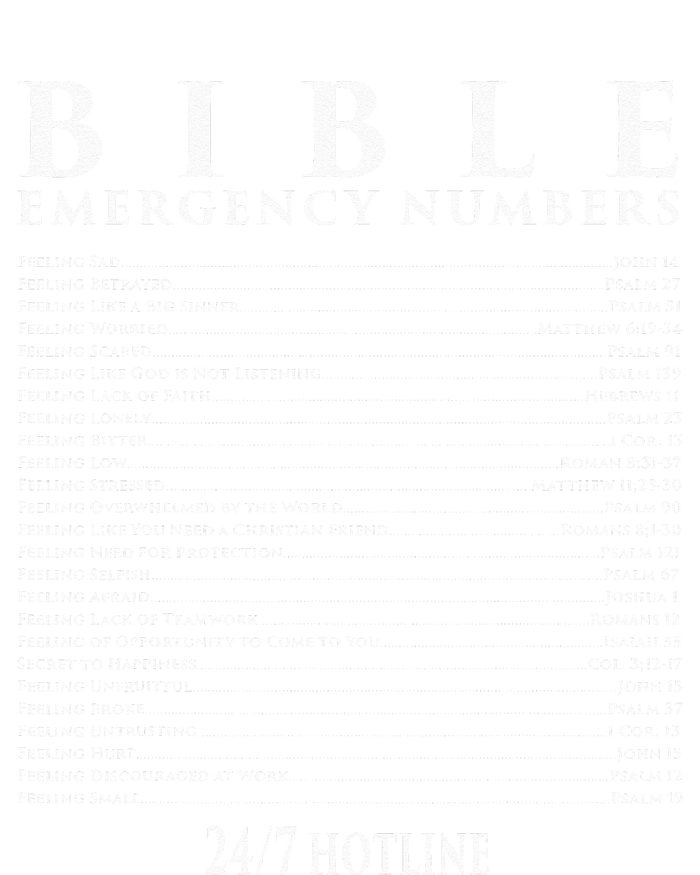 Bible Emergency Hotline Numbers Cool Christian Toddler Fine Jersey T-Shirt