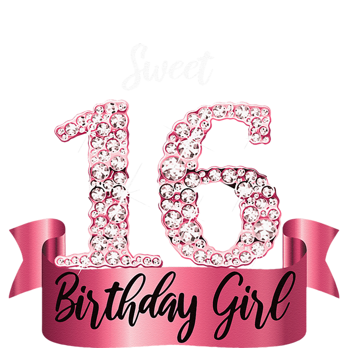 Cute Pink Black Sweet 16 Style I 16th Birthday Idea Women’s Perfect Tri Rocker Tank