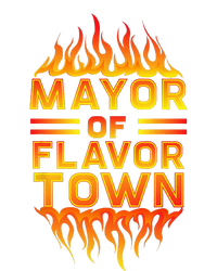 Design For Mayor Of Flavor Town Flexfit Unipanel Trucker Cap