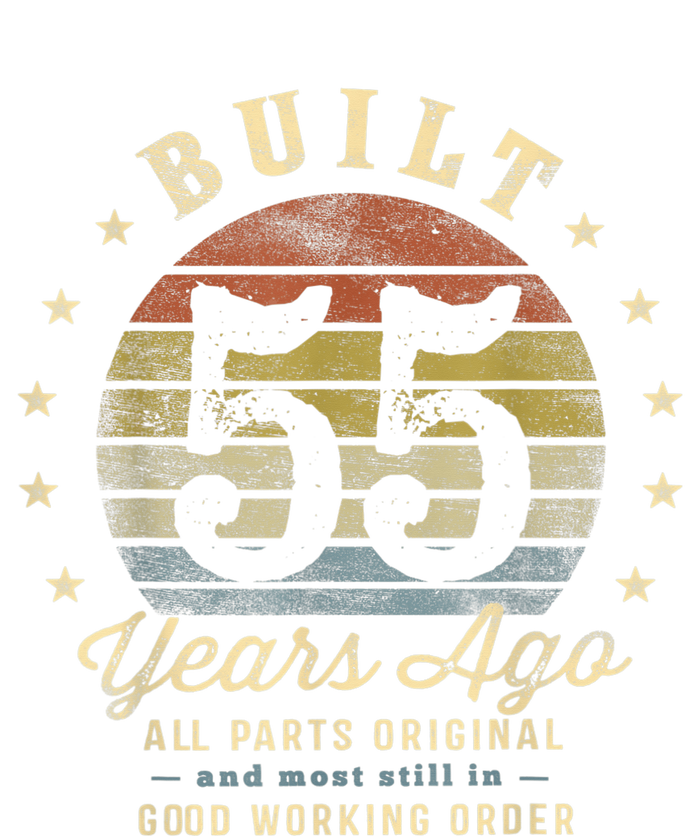 Built 55 Years Ago - All Parts Original Gifts 55th Birthday T-Shirt