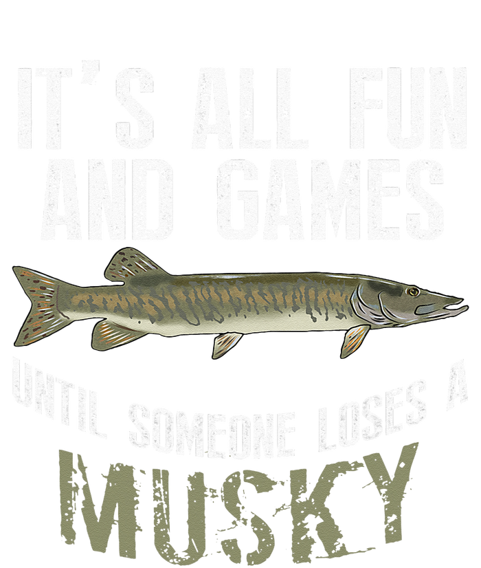 Funny Musky Fishing Muskellunge Freshwater Fish Angler Gift Tank Top