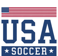 USA Soccer Women Men Kids American Flag Soccer Fan T-Shirt