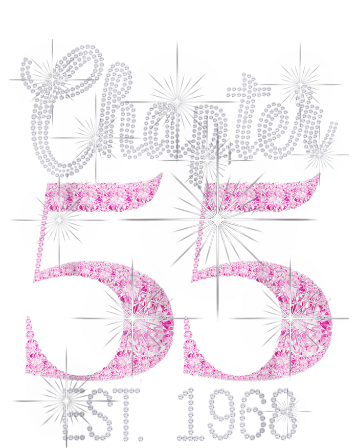 Chapter 55 EST 1968 55th Birthday Tee Gift For Wo Tank Top