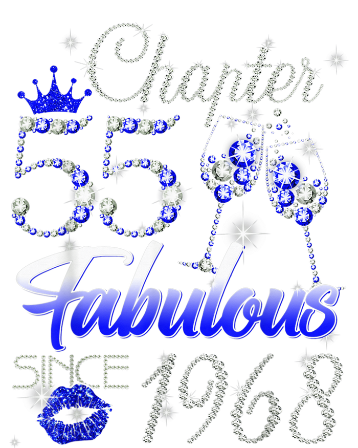 Chapter 55 Fabulous Since 1968 55th Birthday Queen Women's T-Shirt