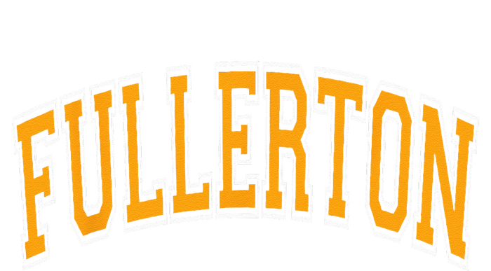 Fullerton California CA Varsity Style Orange Text Premium T-Shirt