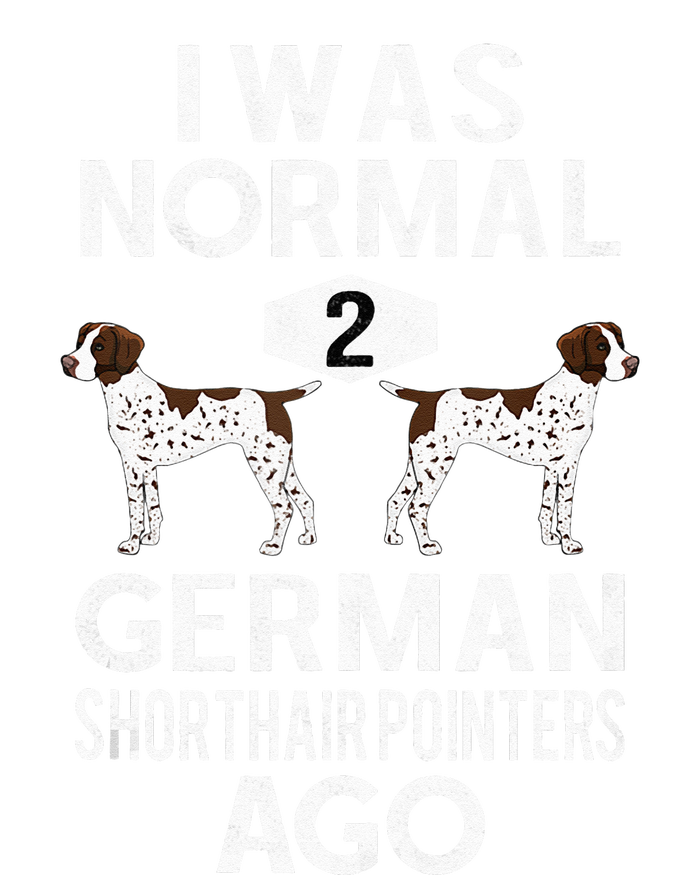 Funny German Shorthair Pointer I Was Normal 2 GSP´S Ago Striped Beanie with Solid Band