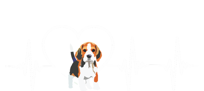 Beagle Heartbeat Love Beagle Tall Long Sleeve T-Shirt