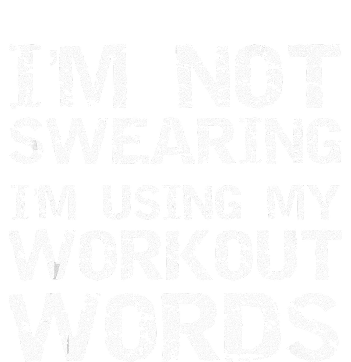 Funny Saying Im Not Swearing Im Using My Workout Words Dry Zone Grid Polo