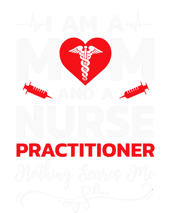 Im A Mom And A Nurse Practitioner Nothing Scares Me Dry Zone Grid Polo