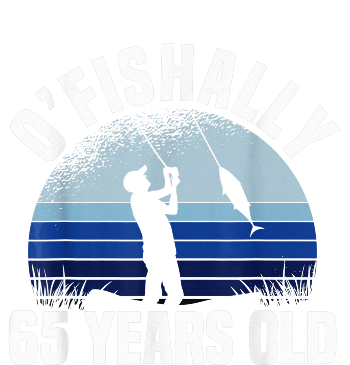 Ofishally 65 Years Old Fisherman 65th Birthday Fishing Tank Top