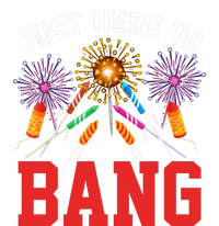 Lets Get Lit Fireworks 4th Of July Tee Just Here To Bang Short Acrylic Beanie